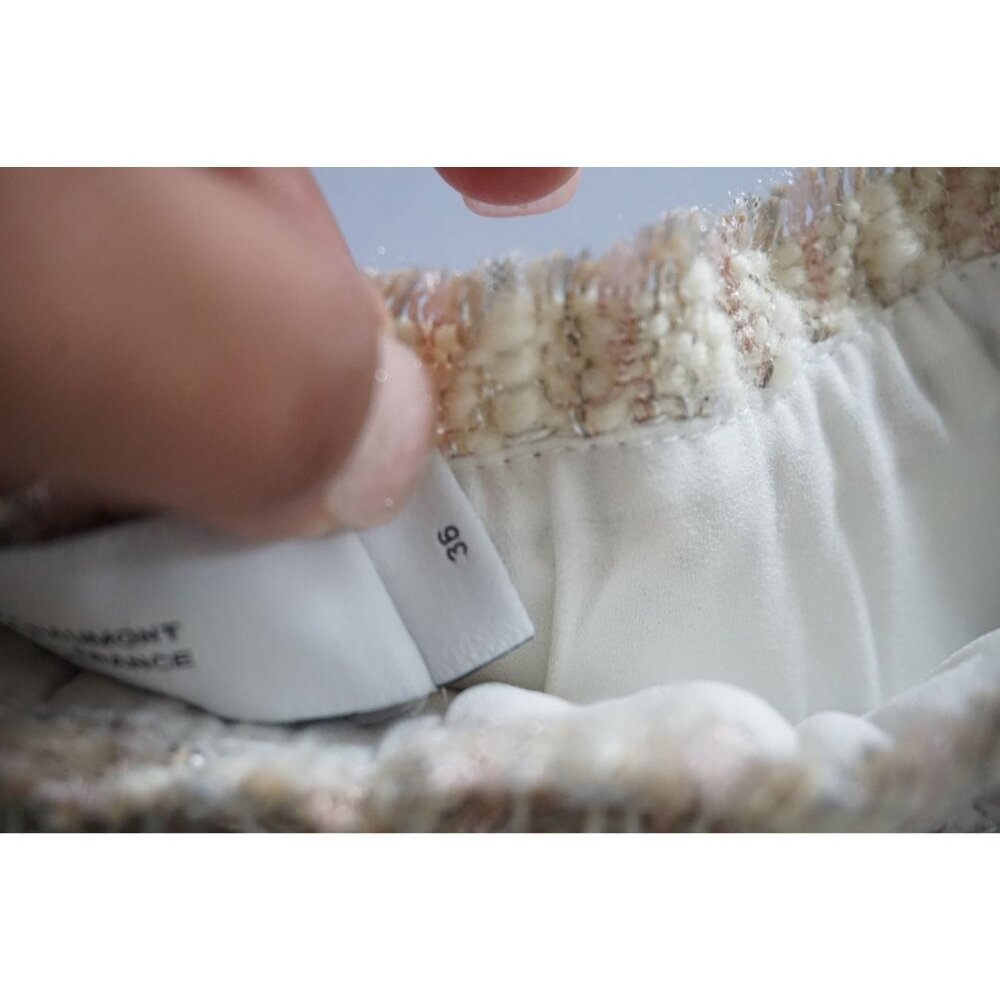IRO Women Beige Tweed Shorts – Size EUR 36 - Picture 4 of 8
